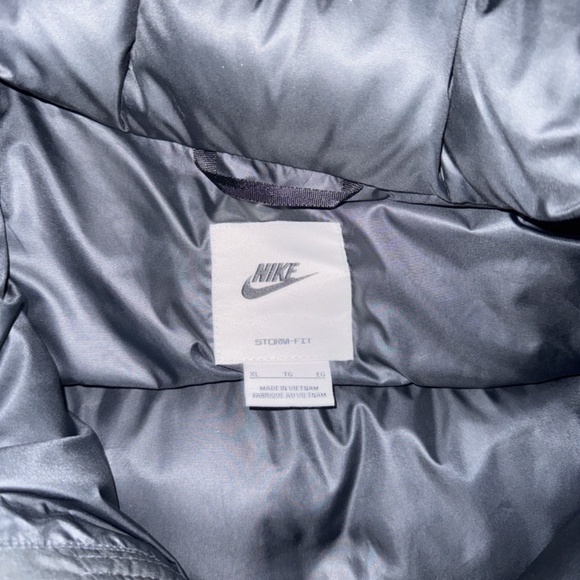 NIKE MEN'S STORM-FIT DOWN PUFFER WINTER JACKET BLACK XL (SOLD OUT EVERYWHERE) - Picture 6 of 6